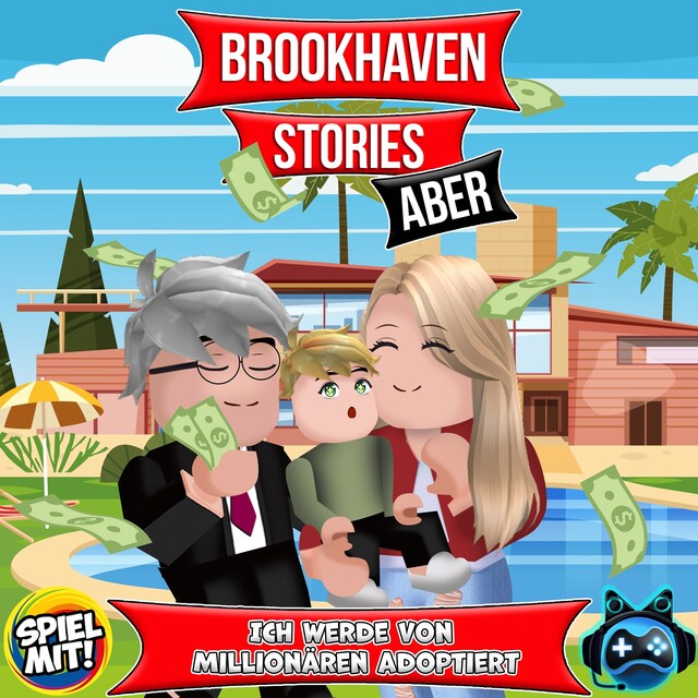 Bokomslag för Brookhaven, aber ich werde von Millionären adoptiert!