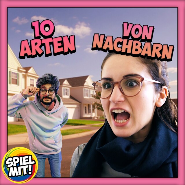 Boekomslag van 10 Arten von Nachbarn