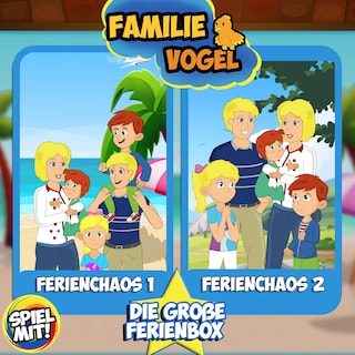 Die große Ferienchaos Box, Ferienchaos 1 & Ferienchaos 2 als Hörbuch