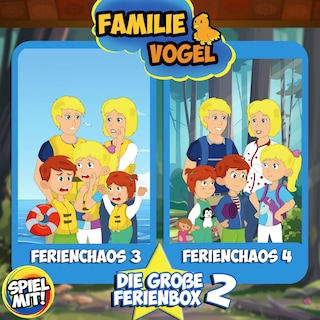 Die große Ferienchaos Box 2, Ferienchaos 3 & Ferienchaos 4 als Hörbuch