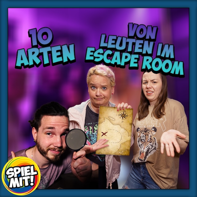 Boekomslag van 10 Arten von Leuten aus dem Escape Room