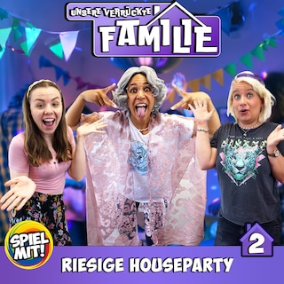 Riesige Houseparty! als Hörbuch