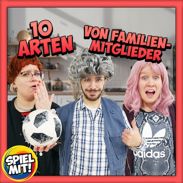 Buchcover für 10 Arten von Familienmitglieder