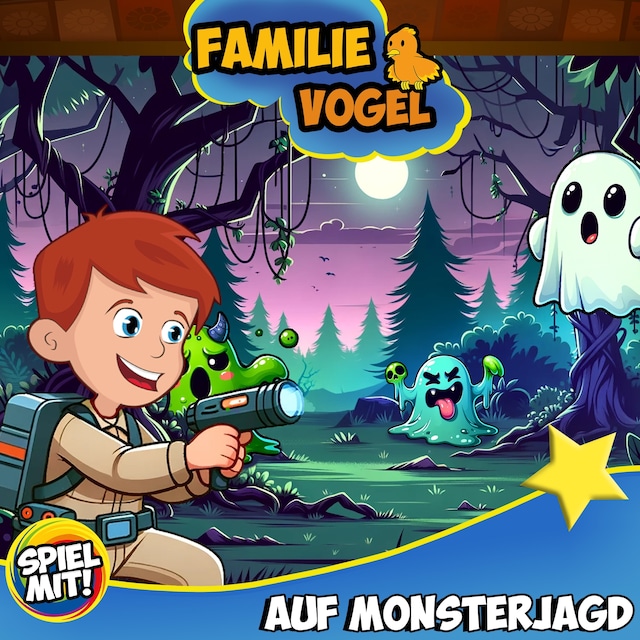 Okładka książki dla Familie Vogel auf Monsterjagd