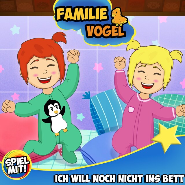 Kirjankansi teokselle Ich will noch nicht ins Bett!