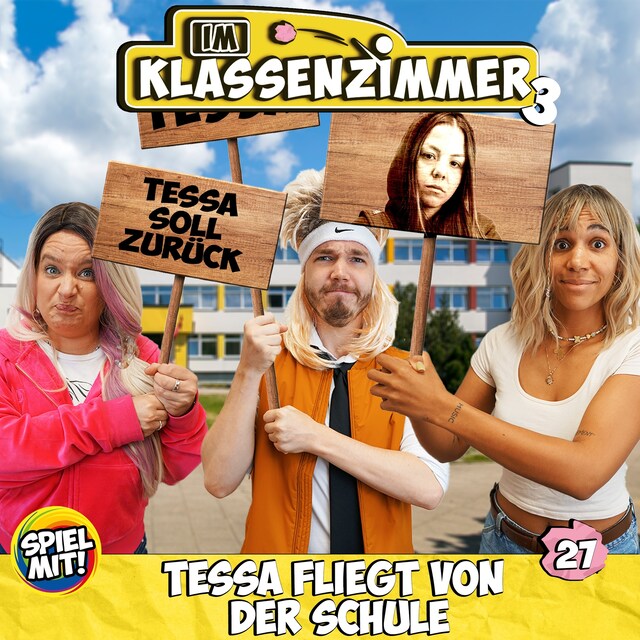 Book cover for Tessa fliegt von der Schule!