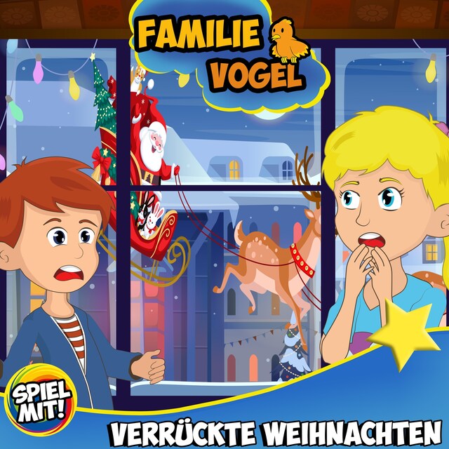 Portada de libro para Verrückte Weihnachten bei den Vogels!