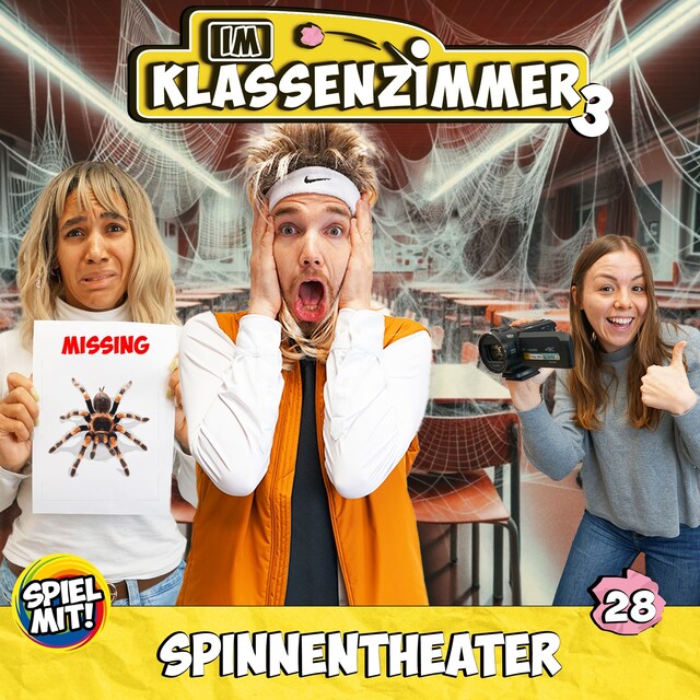 Buchcover für Spinnentheater!