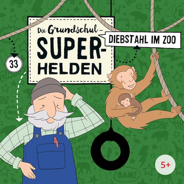 Couverture de livre pour Folge 33: Diebstahl im Zoo