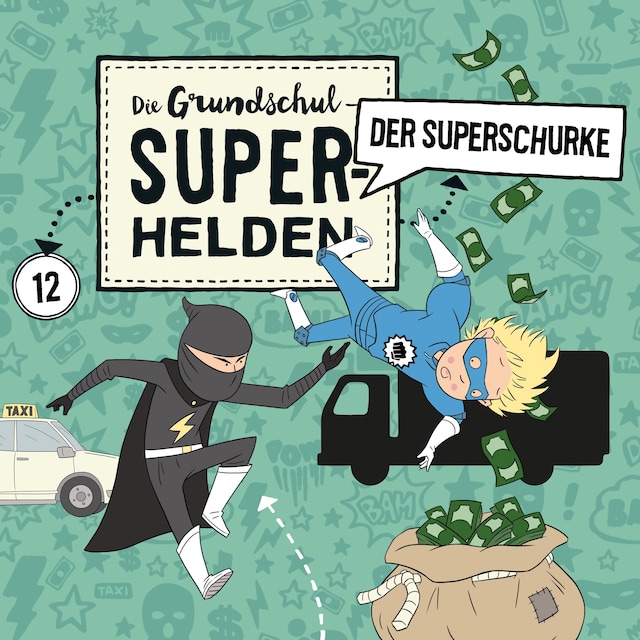Kirjankansi teokselle Folge 12: Der Superschurke