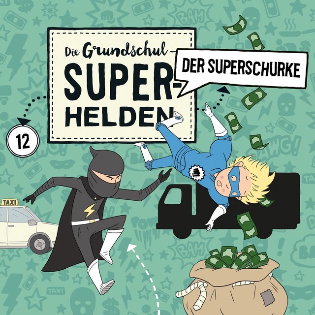 Buchcover für Folge 12: Der Superschurke