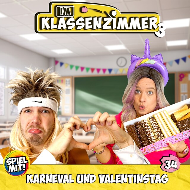 Buchcover für Karneval und Valentinstag