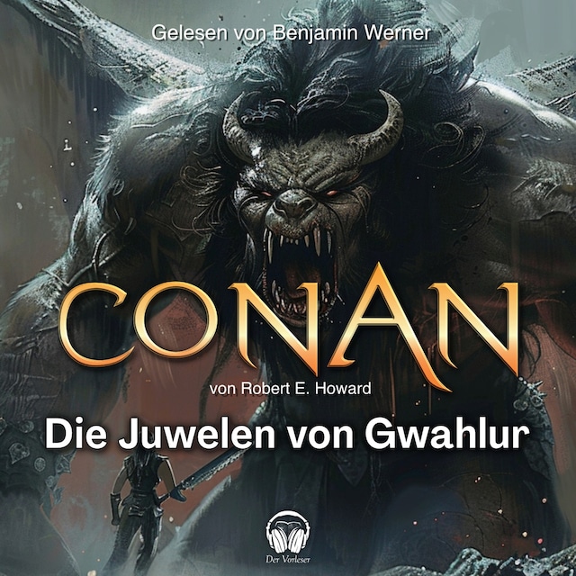Boekomslag van Conan, Folge 13: Die Juwelen von Gwahlur