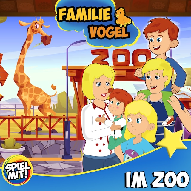 Couverture de livre pour Familie Vogel im Zoo