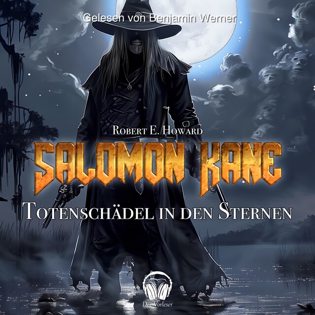 Couverture de livre pour Salomon Kane, Folge 1: "Totenschädel in den Sternen"