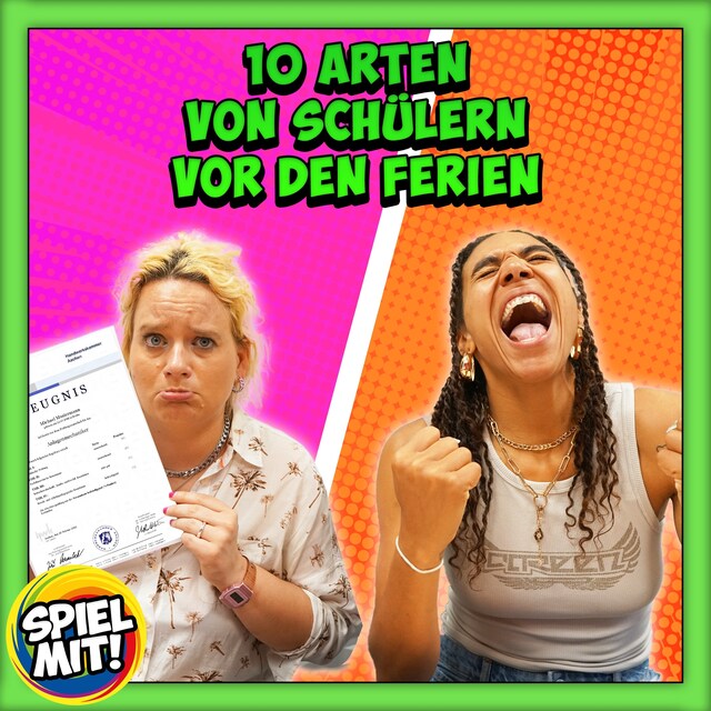 10 Arten von Schülern vor den Ferien Boekomslag van 10 Arten von Schülern vor den Ferien