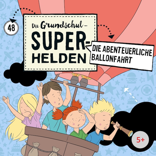 Kirjankansi teokselle Folge 48: Die abenteuerliche Ballonfahrt