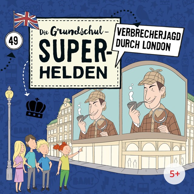 Book cover for Folge 49: Verbrecherjagd durch London