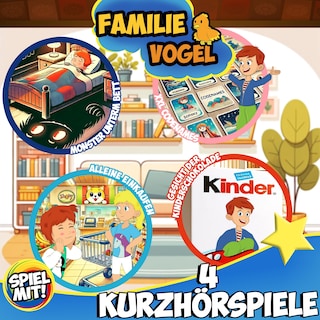 4 Kurzhörspiele als Hörbuch
