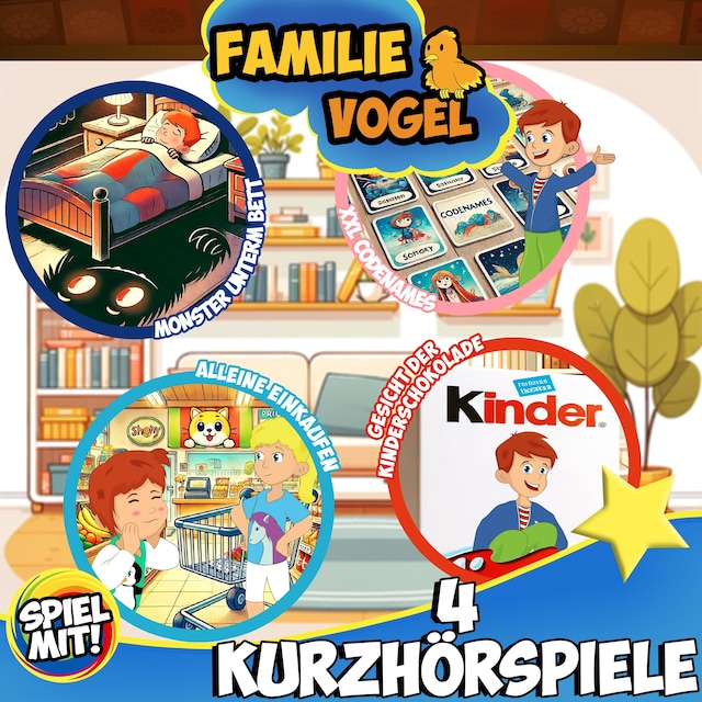 Book cover for 4 Kurzhörspiele