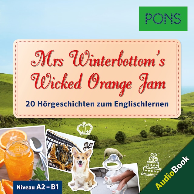 Book cover for PONS Hörbuch Englisch: Mrs Winterbottom's Wicked Orange Jam