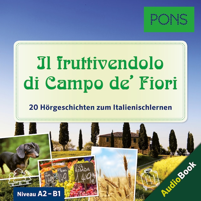 Book cover for PONS Hörbuch Italienisch: Il fruttivendolo di Campo de' Fiori