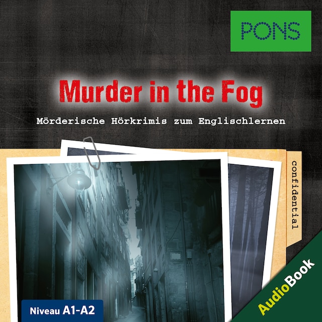 Boekomslag van PONS Hörkrimi Englisch: Murder in the Fog