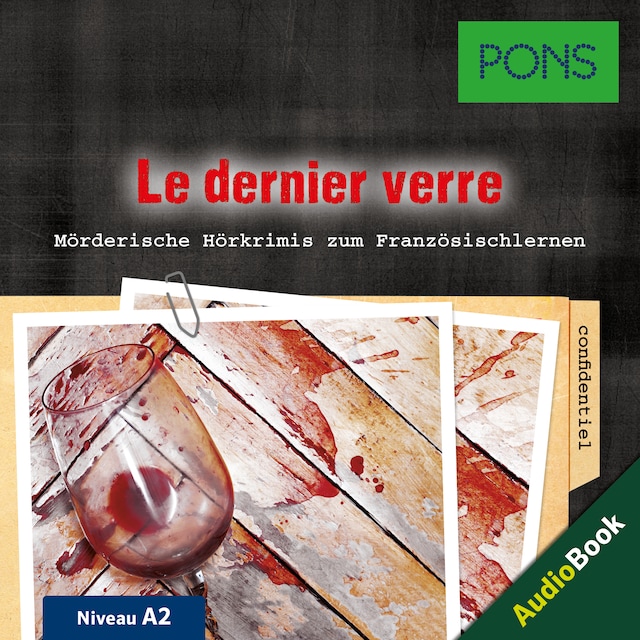 Buchcover für PONS Hörkrimi Französisch: Le dernier verre