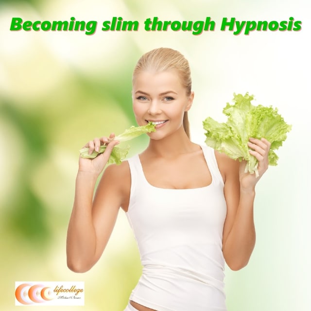 Book cover for Becoming slim through hypnosis