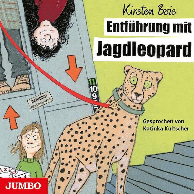 Buchcover für Entführung mit Jagdleopard
