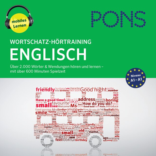 Book cover for PONS Wortschatz-Hörtraining Englisch