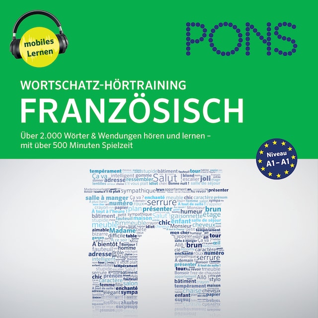 Bokomslag for PONS Wortschatz-Hörtraining Französisch