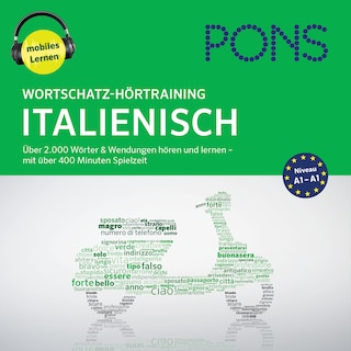 PONS Wortschatz-Hörtraining Italienisch als Hörbuch