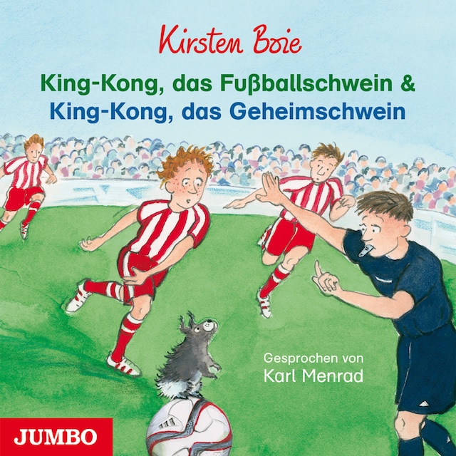 Couverture de livre pour King-Kong, das Fußballschwein und King-Kong, das Geheimschwein