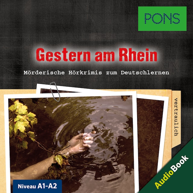 Buchcover für PONS Hörkrimi Deutsch: Gestern am Rhein