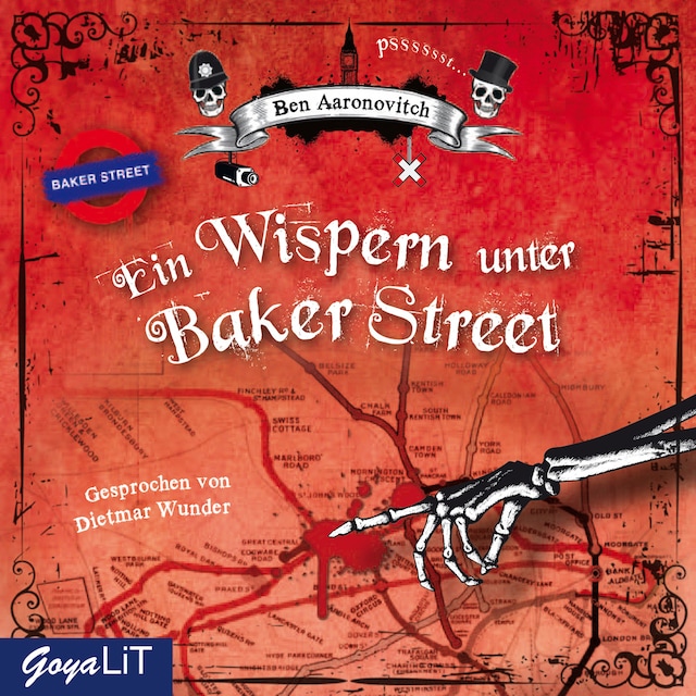 Buchcover für Ein Wispern unter Baker Street