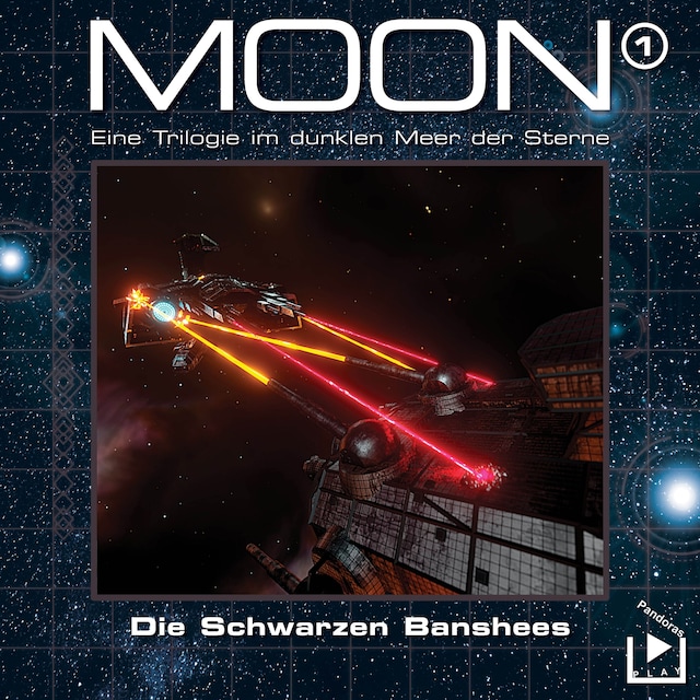 Bokomslag för Das dunkle Meer der Sterne – Moon Trilogie 1 - Die schwarzen Banshees