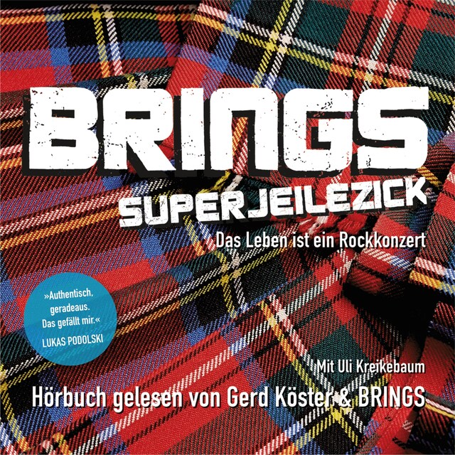 Couverture de livre pour Superjeilezick - Das Leben ist ein Rockkonzert