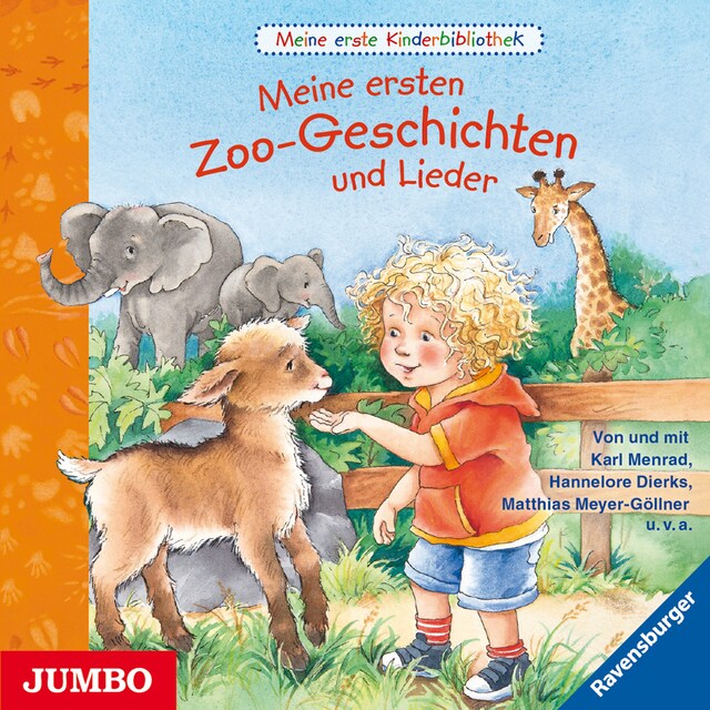 Book cover for Meine erste Kinderbibliothek. Meine ersten Zoo-Geschichten und Lieder