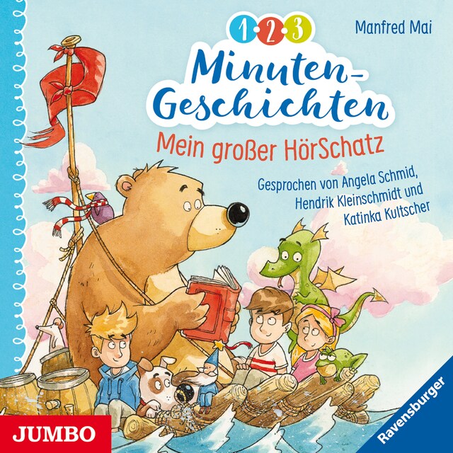 Book cover for 1-2-3 Minutengeschichten. Mein großer Hörschatz