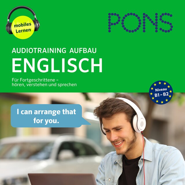 PONS Audiotraining Aufbau - ENGLISCH. Für Fortgeschrittene Boekomslag van PONS Audiotraining Aufbau - ENGLISCH. Für Fortgeschrittene