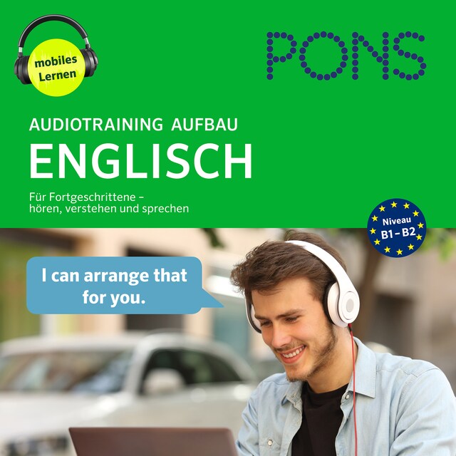 Book cover for PONS Audiotraining Aufbau - ENGLISCH. Für Fortgeschrittene