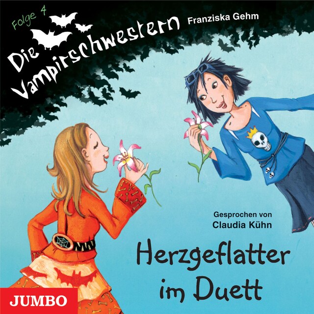 Book cover for Die Vampirschwestern. Herzgeflatter im Duett [Band 4]