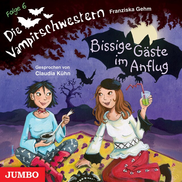 Book cover for Die Vampirschwestern. Bissige Gäste im Anflug [Band 6]
