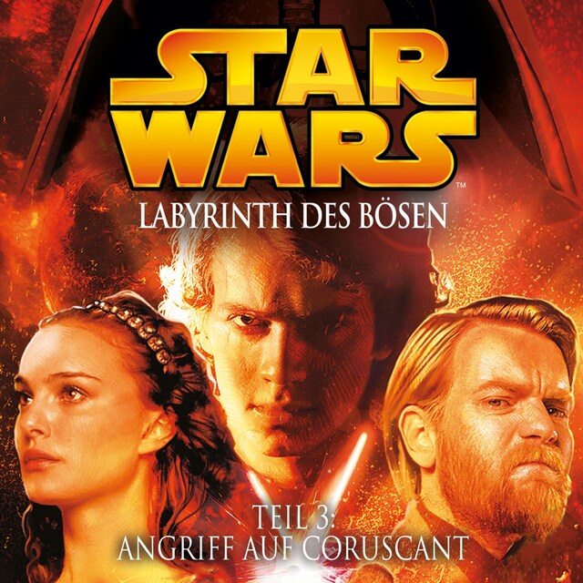 Buchcover für Labyrinth des Bösen - Teil 3: Angriff auf Coruscant