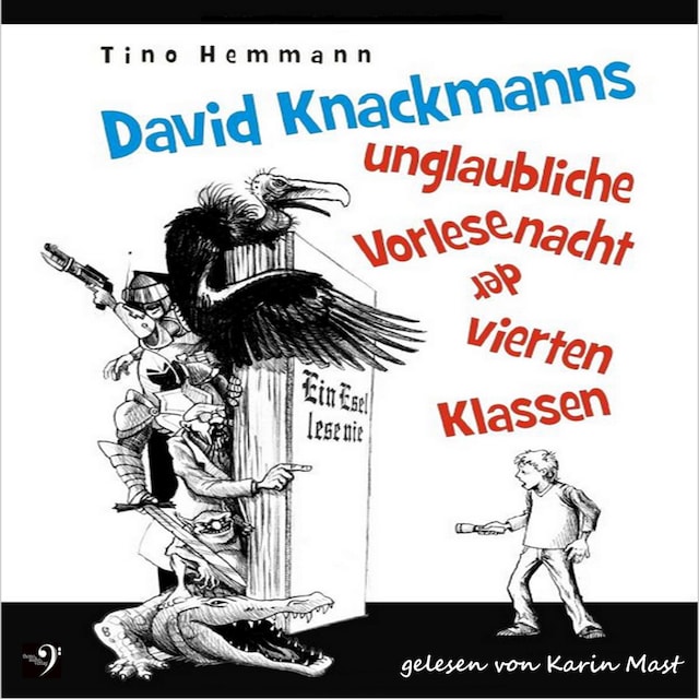 Okładka książki dla David Knackmanns unglaubliche Vorlesenacht der vierten Klassen