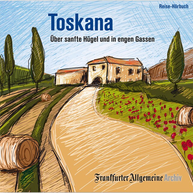 Copertina del libro per Toskana