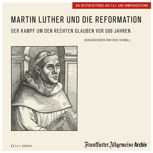 Kirjankansi teokselle Martin Luther und die Reformation