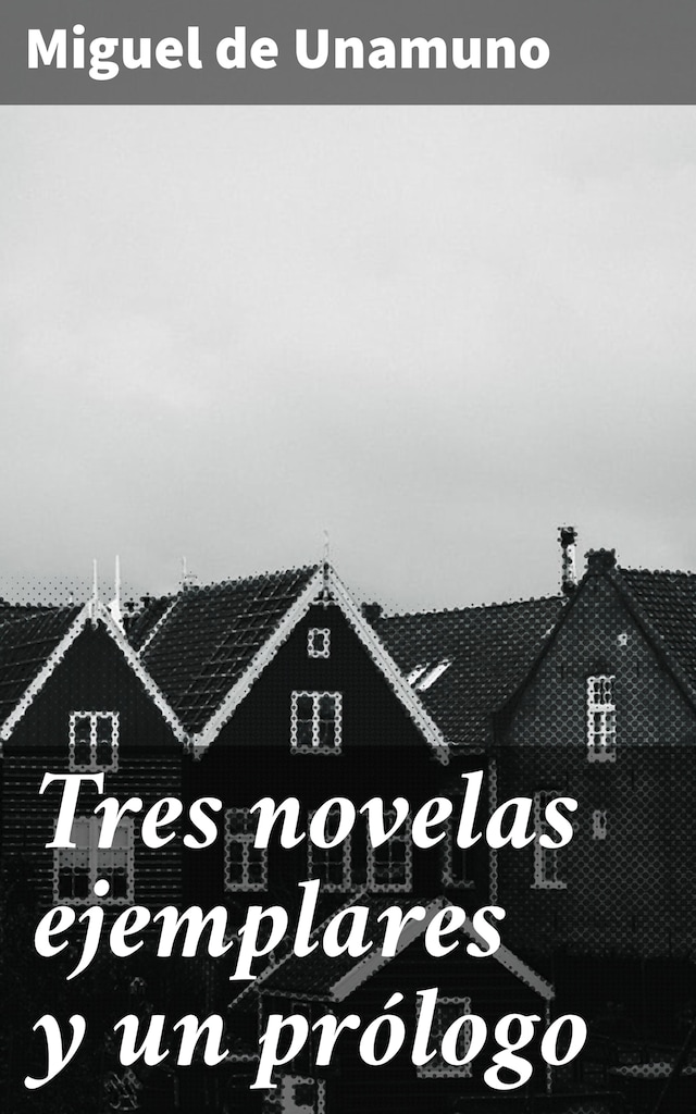 Book cover for Tres novelas ejemplares y un prólogo