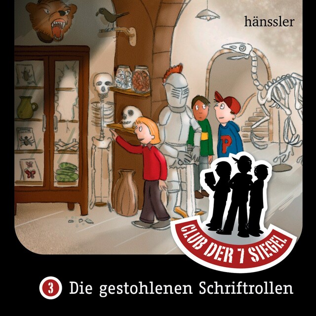 Book cover for 03: Die gestohlenen Schriftrollen